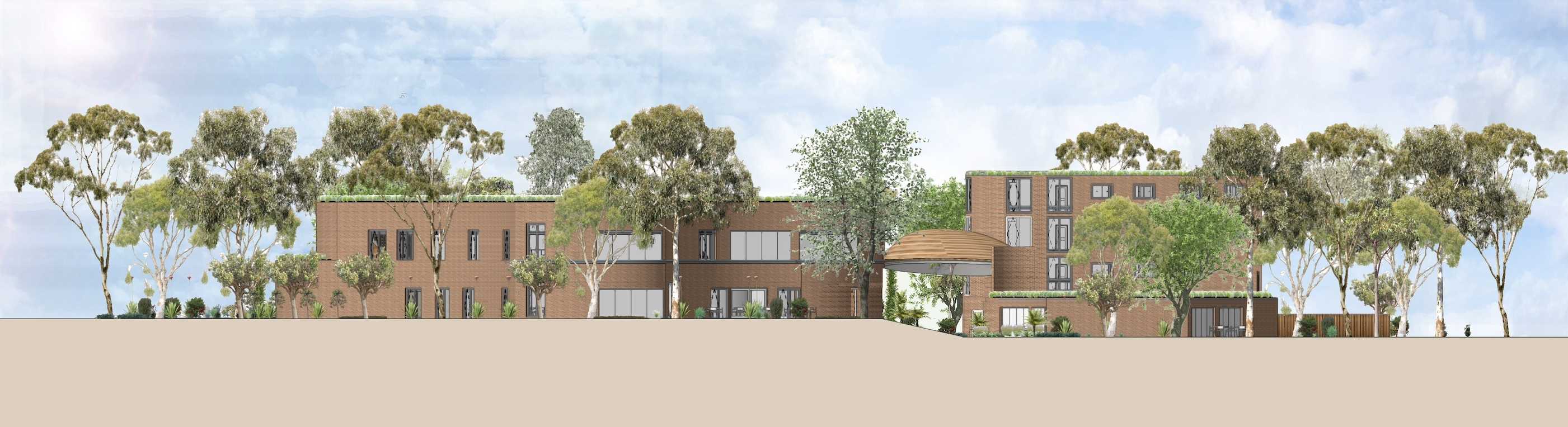 The Nest's understated design offers a calm, unobtrusive presence that reflects the natural landscape, with reclaimed brickwork and spotted gum timber nurturing a balanced connection between people and the land.
