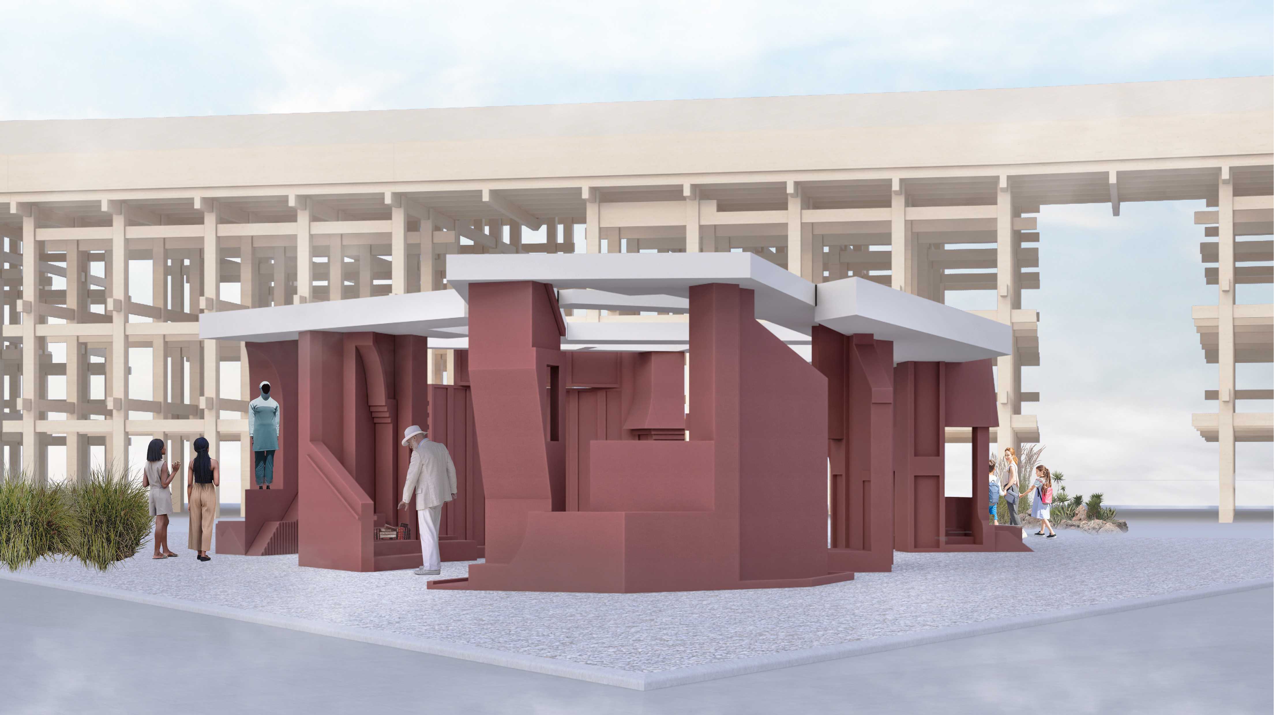 The Australian Pavilion for the Osaka Expo 2025 draws inspiration from the past and present places where cultural “others” fought for recognition, justice, and equality. 