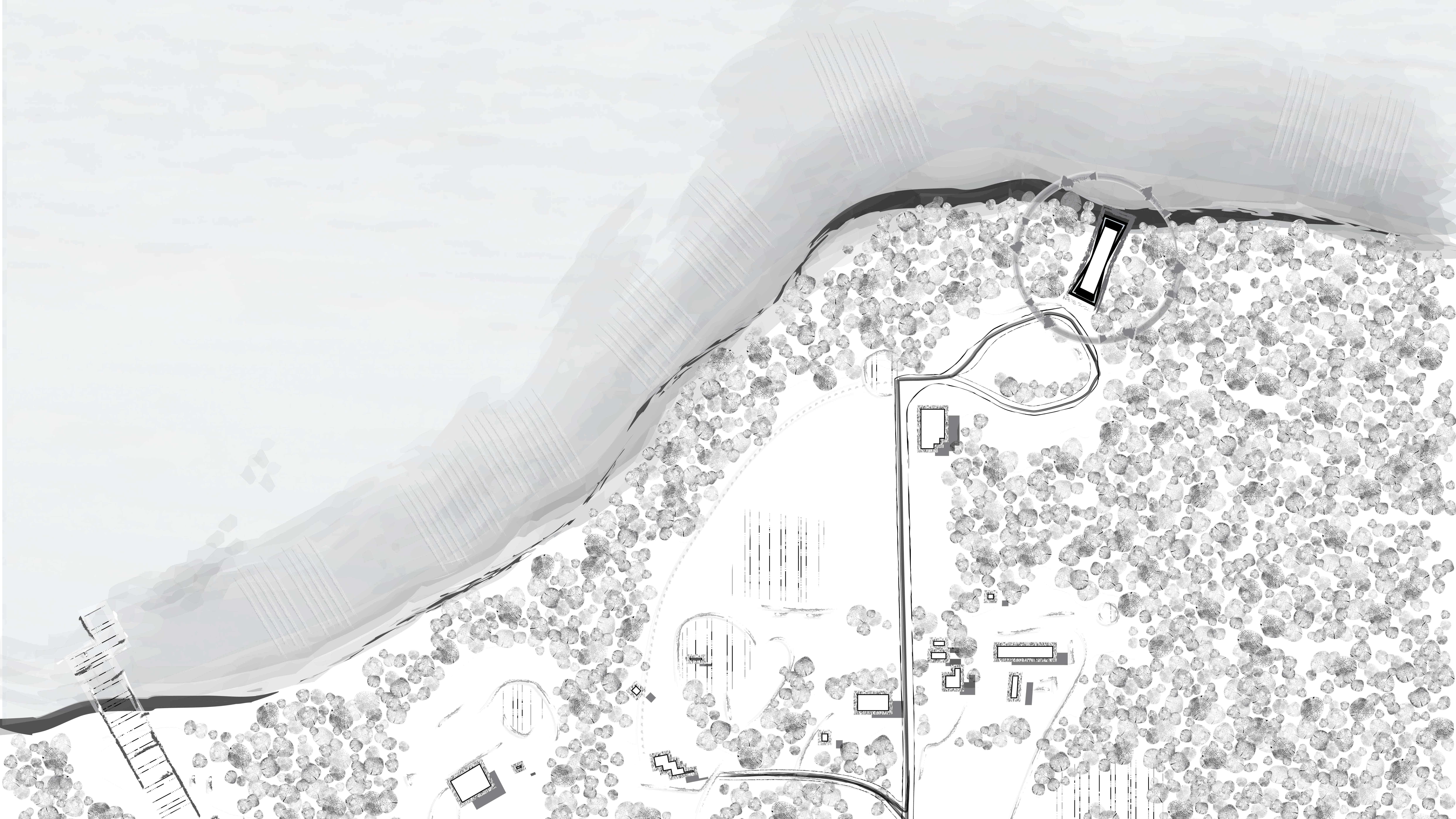 Site Map of Twofold Bay, Eden. 
Scale 1:500 @ A1