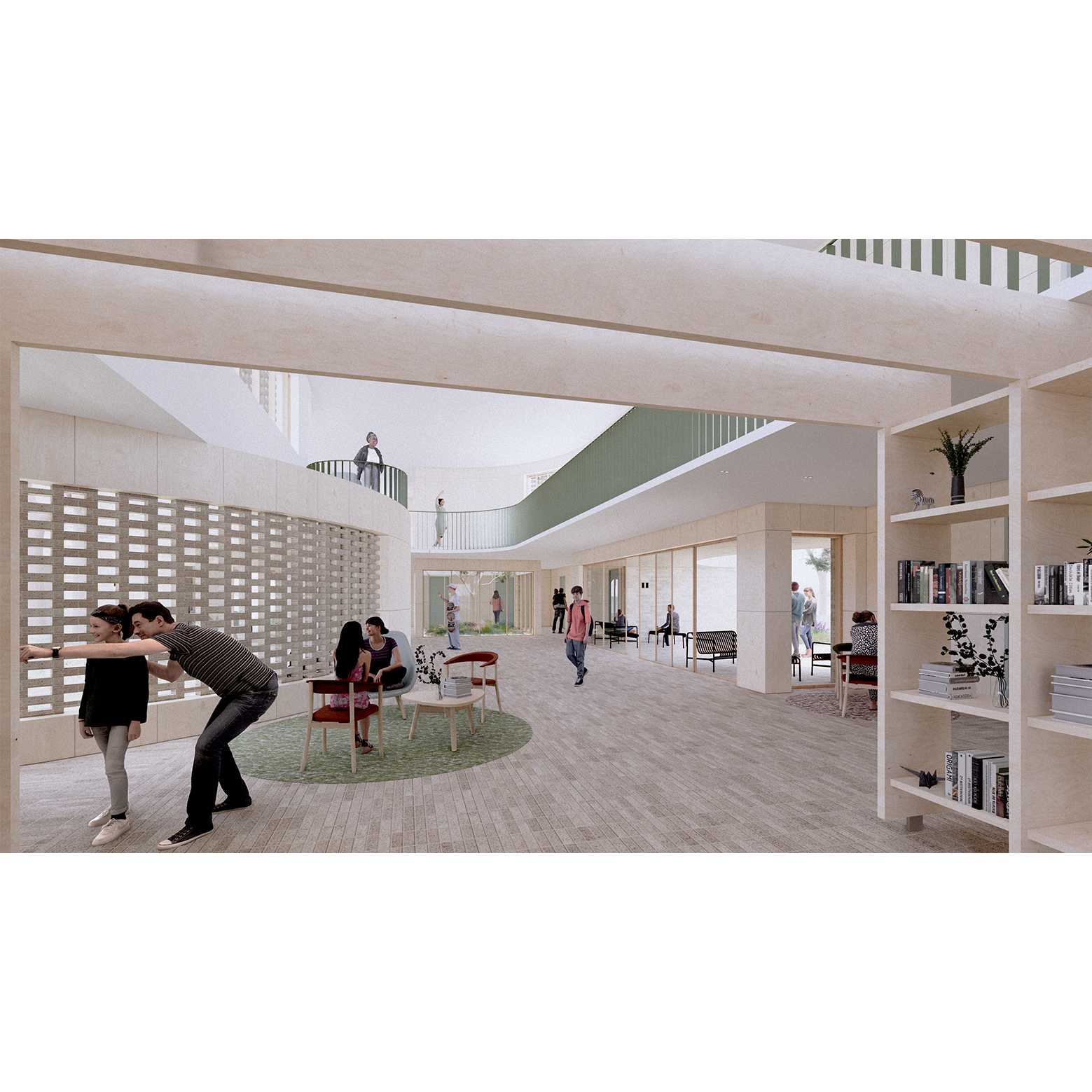 Communal Comfort | Interior View 