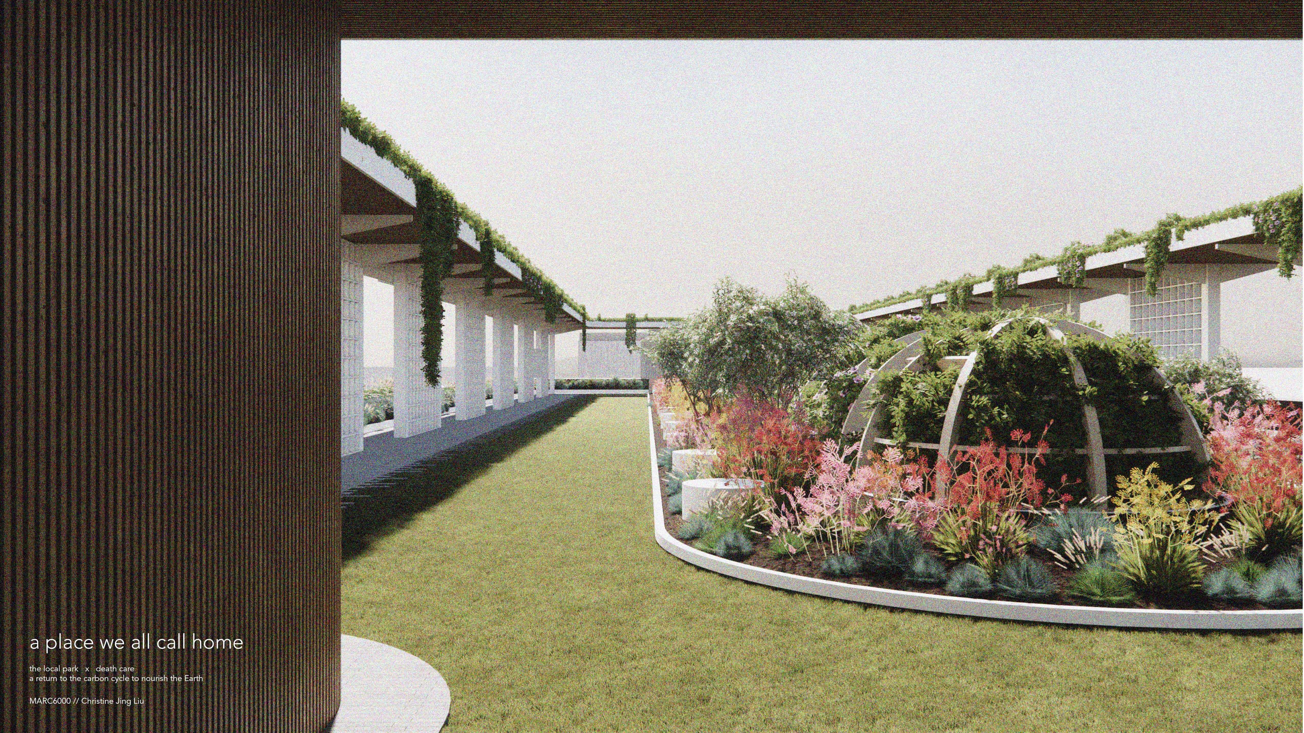 Focusing on the multispecies approach to create an environment that welcomes all. Inviting the living, the dead, the flora and the fauna into a place we all call home.