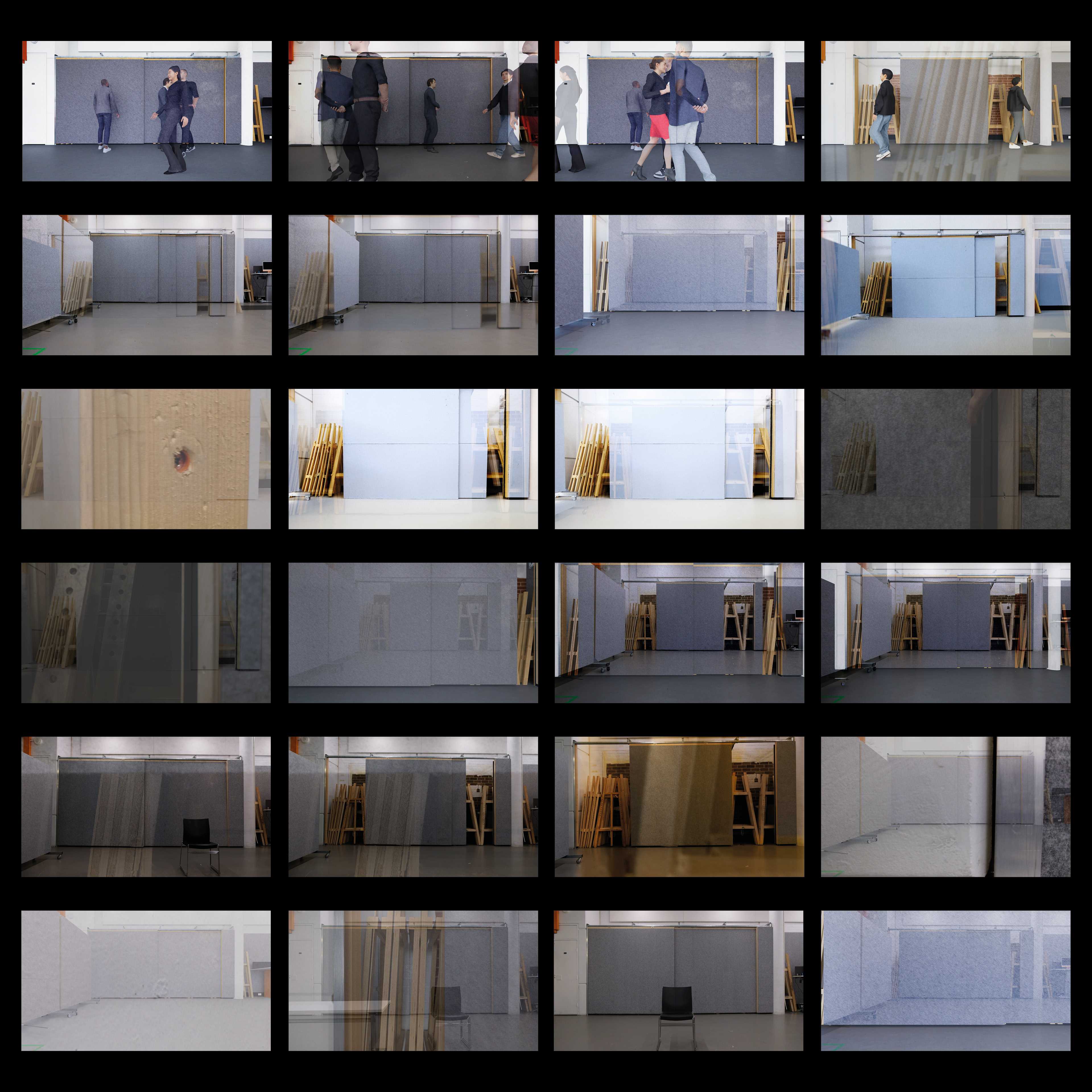 Selected film stills