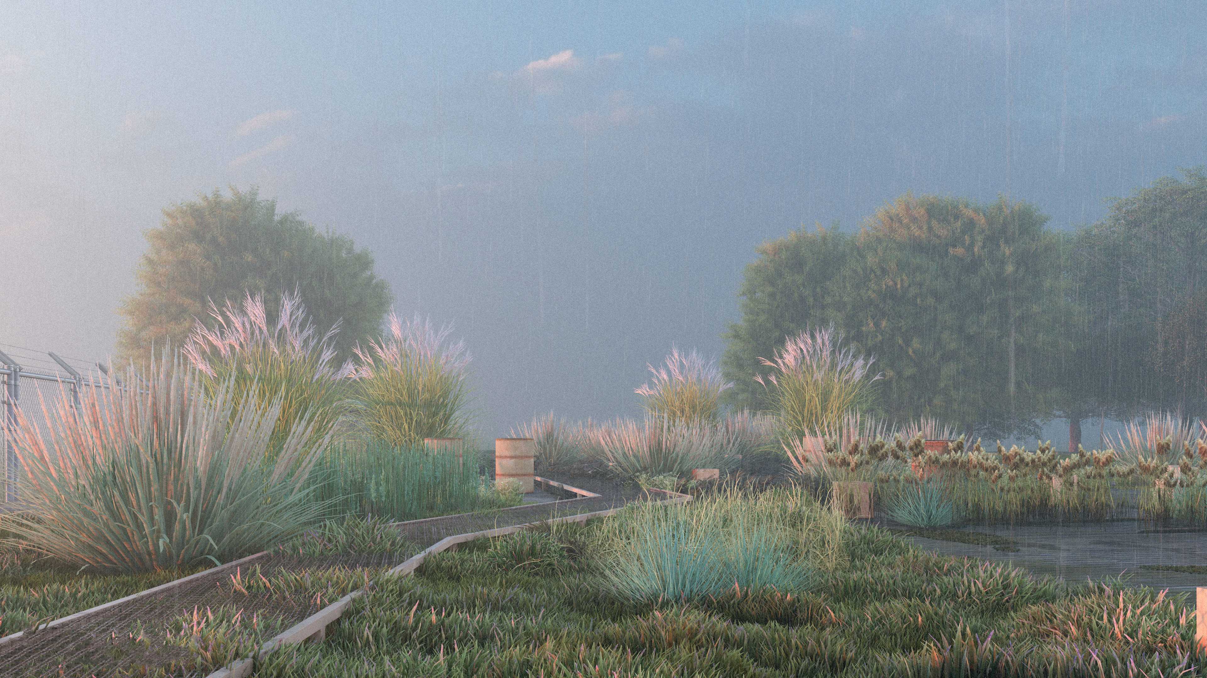 The transition from one recreation (design intervention) to the next on the subject site