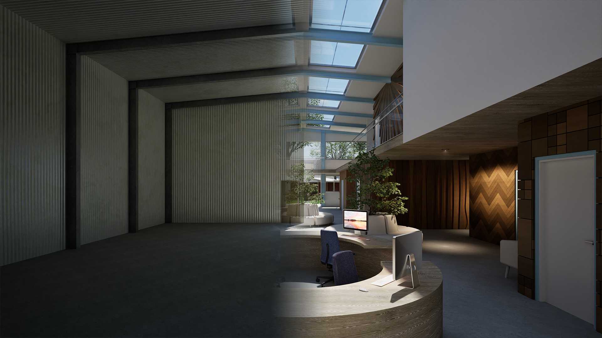 Informed by the principles of 'Form follows Availability' the project utilises the existing resources on site to influence the form of the design.