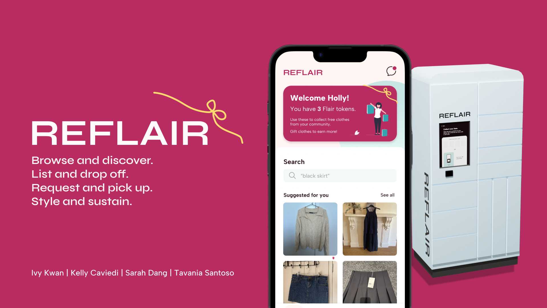 Discover your style and update your closet—all for free with ReFlair, the app that brings new fashion finds and personal style to your fingertips.