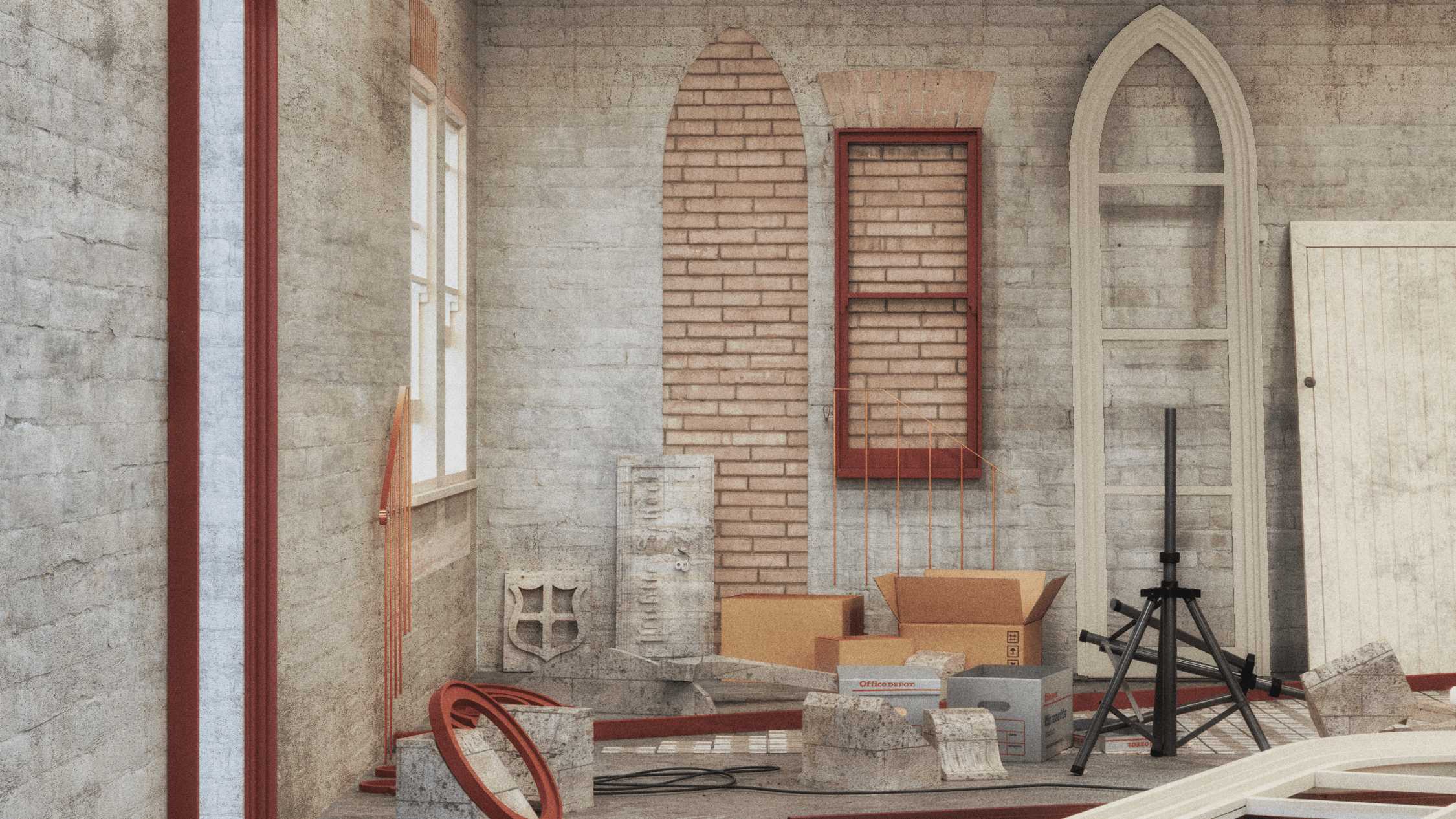 Ambiguity, Tensions, Dislocations, Displacements of Formal and Material Configurations.