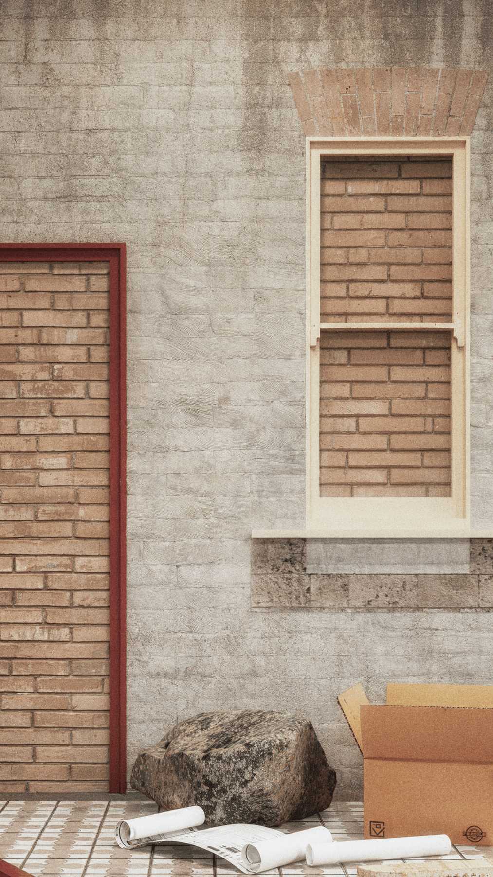 Visual and Spatial Metaphors. Cataloguing all the existing thresholds and architectural elements of the existing building and displaying them through (similar) colour, dimensions, geometries, materiality, texture,...