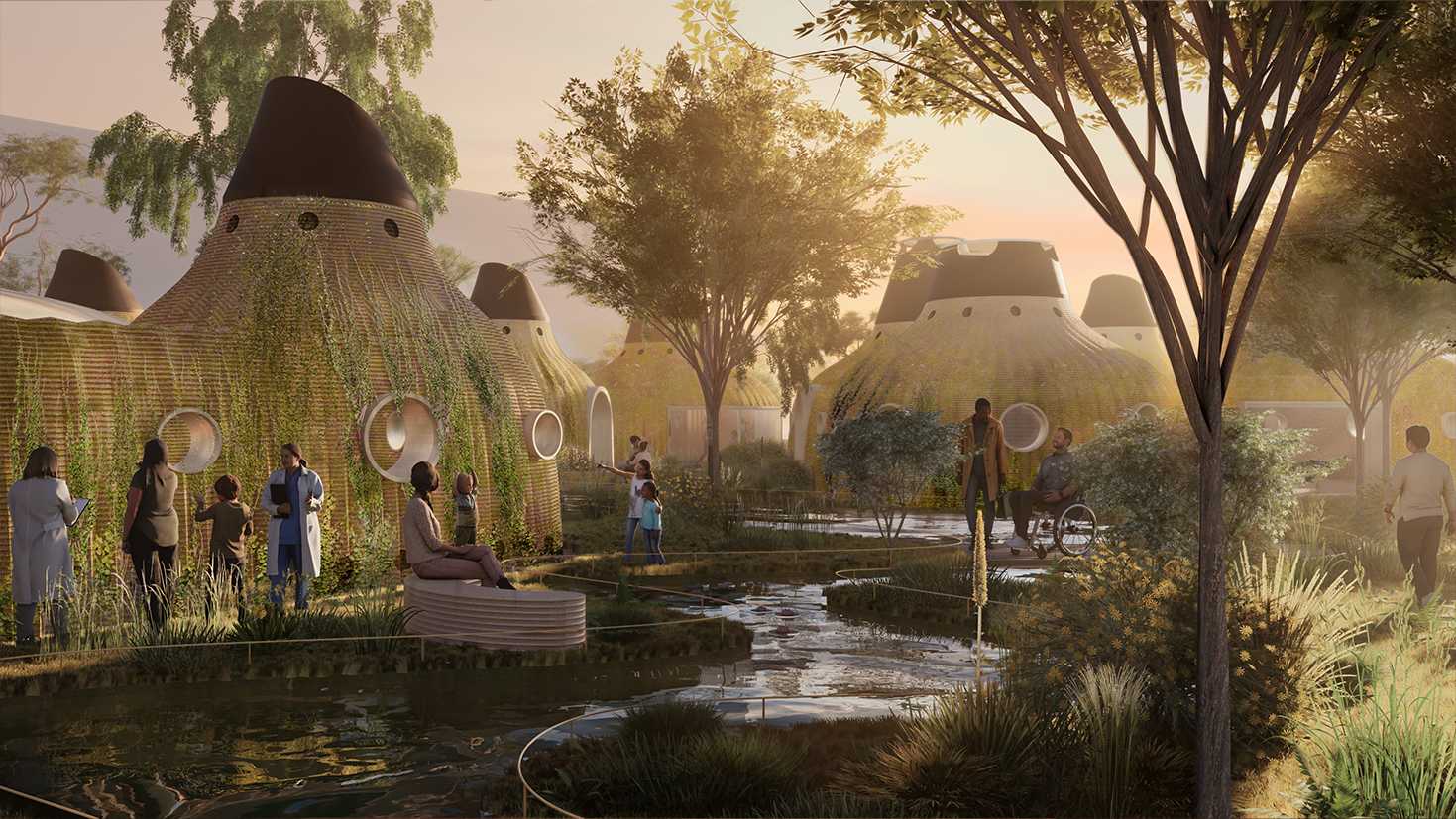 Begins from the narrative of hydrology, originating from the Outback’s water streams. Forming a consistent language of the circulation pattern for the spatial programs as immersive experiences.