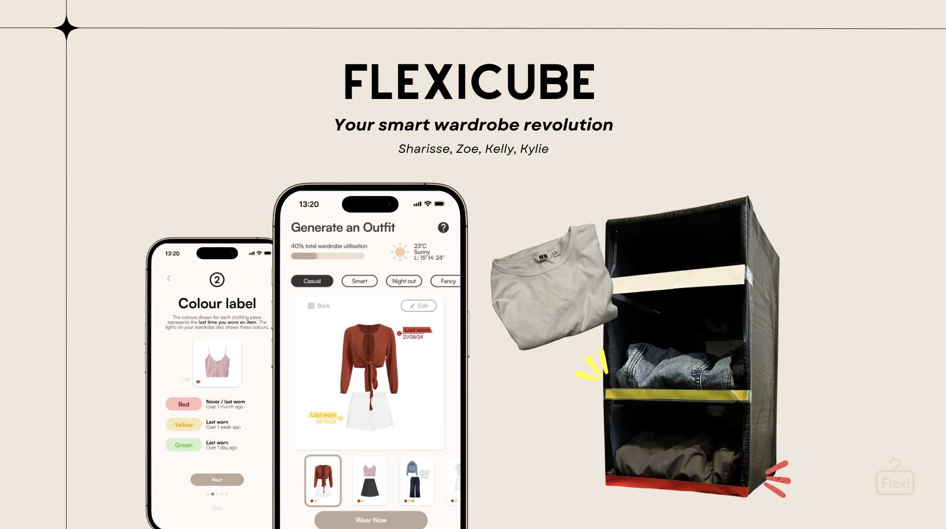 FlexiCube
Redefining Wardrobe Utilisation:  
A Pathway to Sustainable Fashion Choices