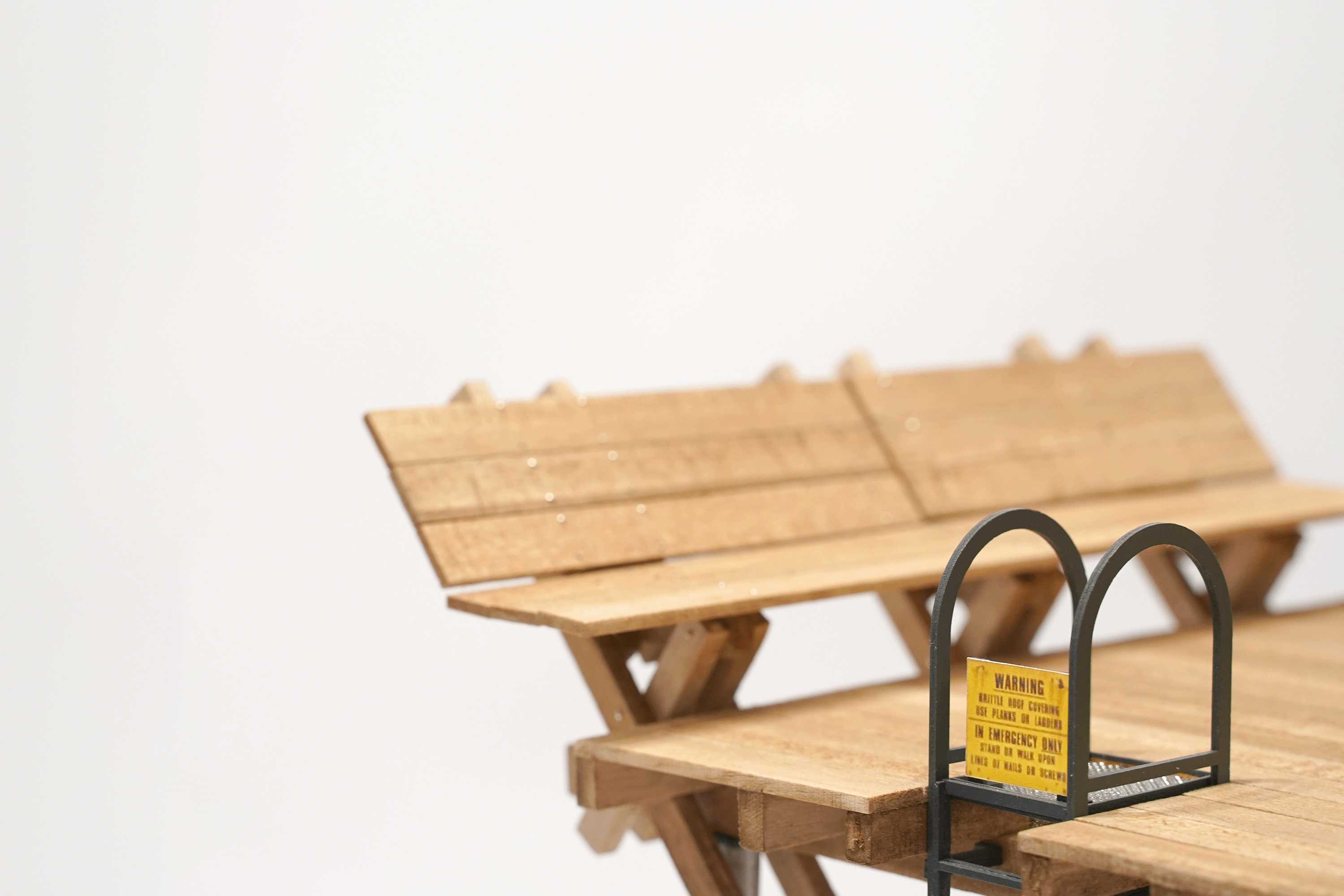 Detail of Assemblage 4, 1:20 model.