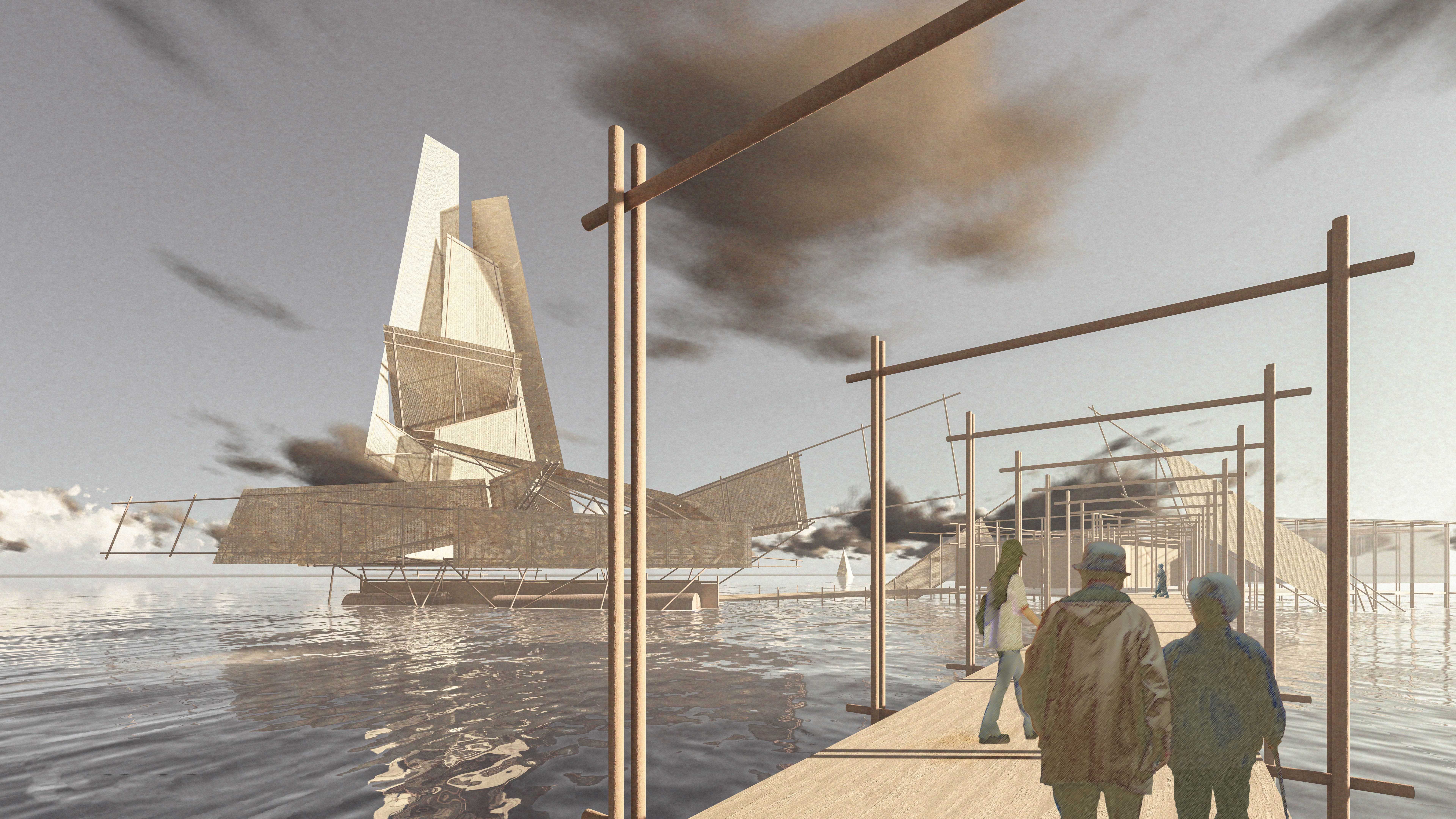 The theatre is standing there, awaiting performers and audiences, participate or watch different plays, experience different interpretations of Ball’s Head.